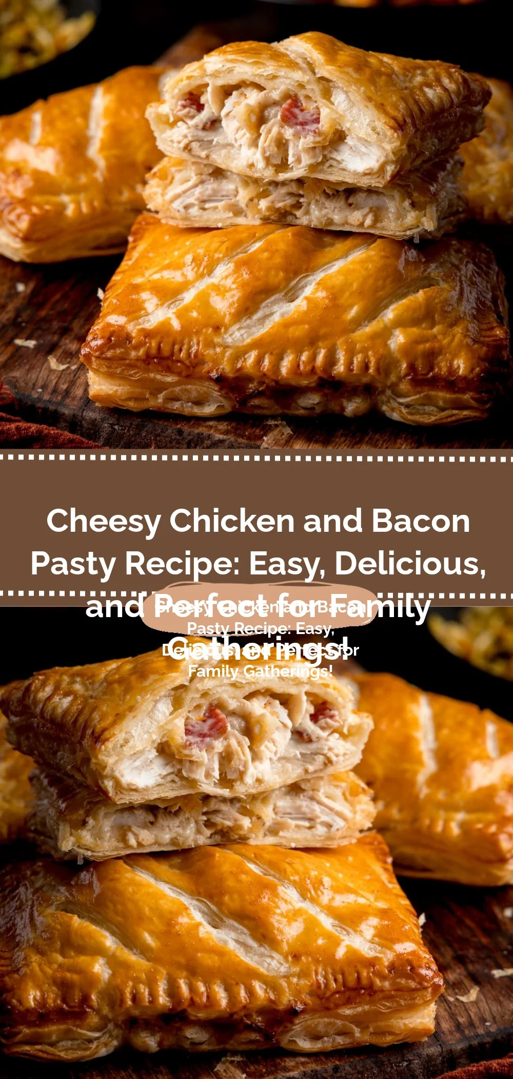 Cheesy Chicken and Bacon Pasty Recipe (Easy and Delicious!)