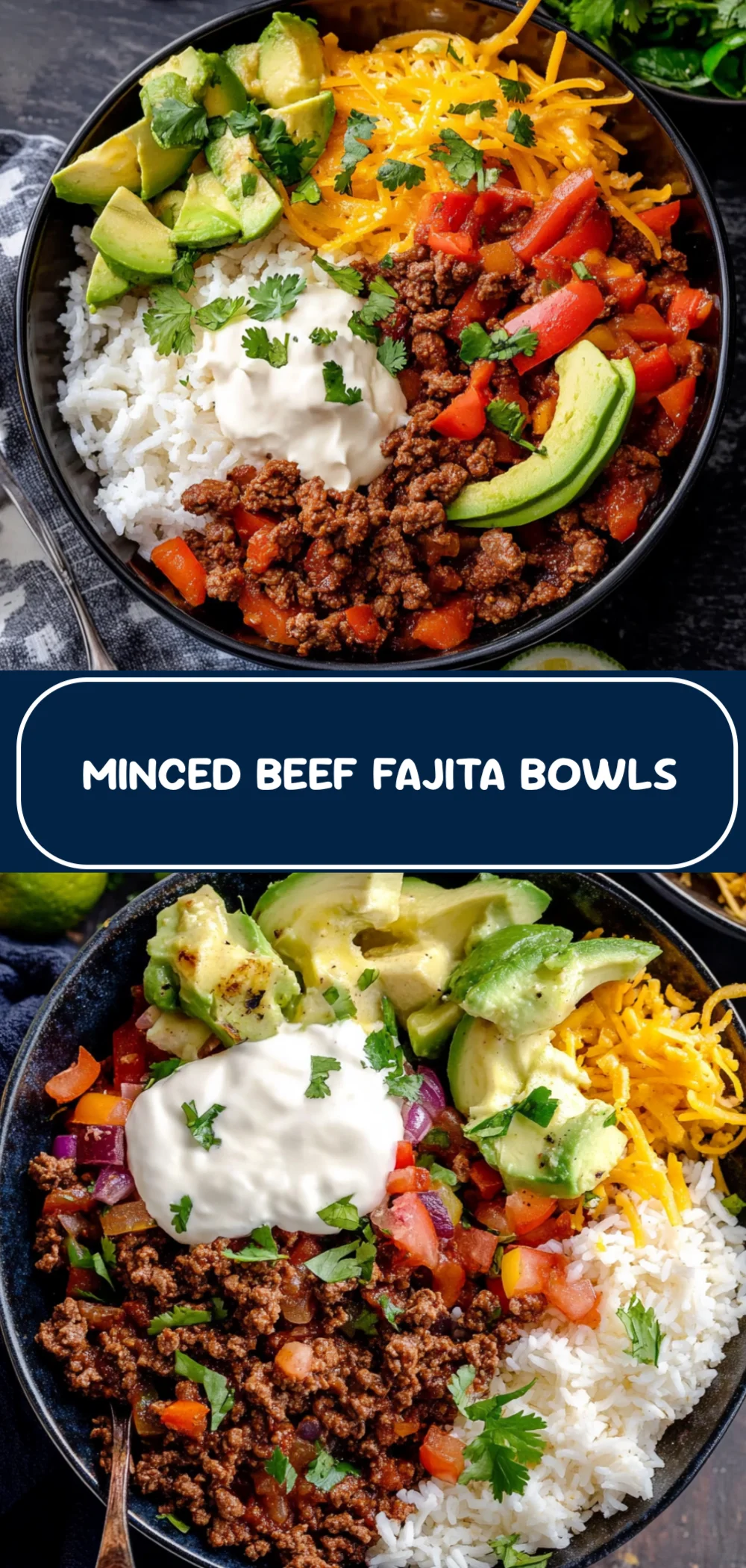 Delicious Minced Beef Fajita Bowls: Quick, Easy, and Perfect for Busy Weeknights!