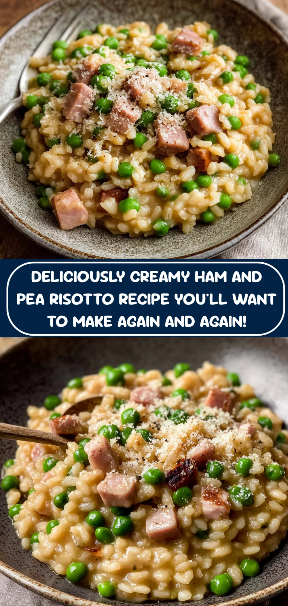 Deliciously Creamy Ham and Pea Risotto Recipe You'll Want to Make Again and Again!