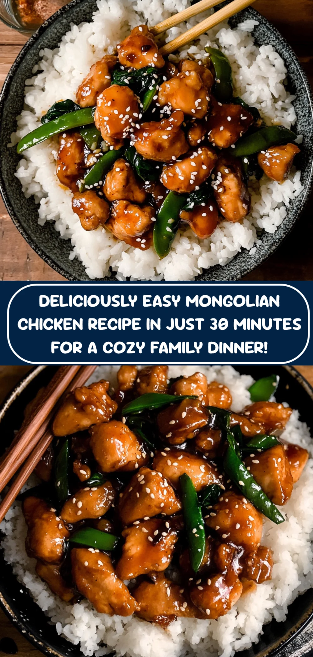 Deliciously Easy Mongolian Chicken Recipe in Just 30 Minutes for a Cozy Family Dinner!