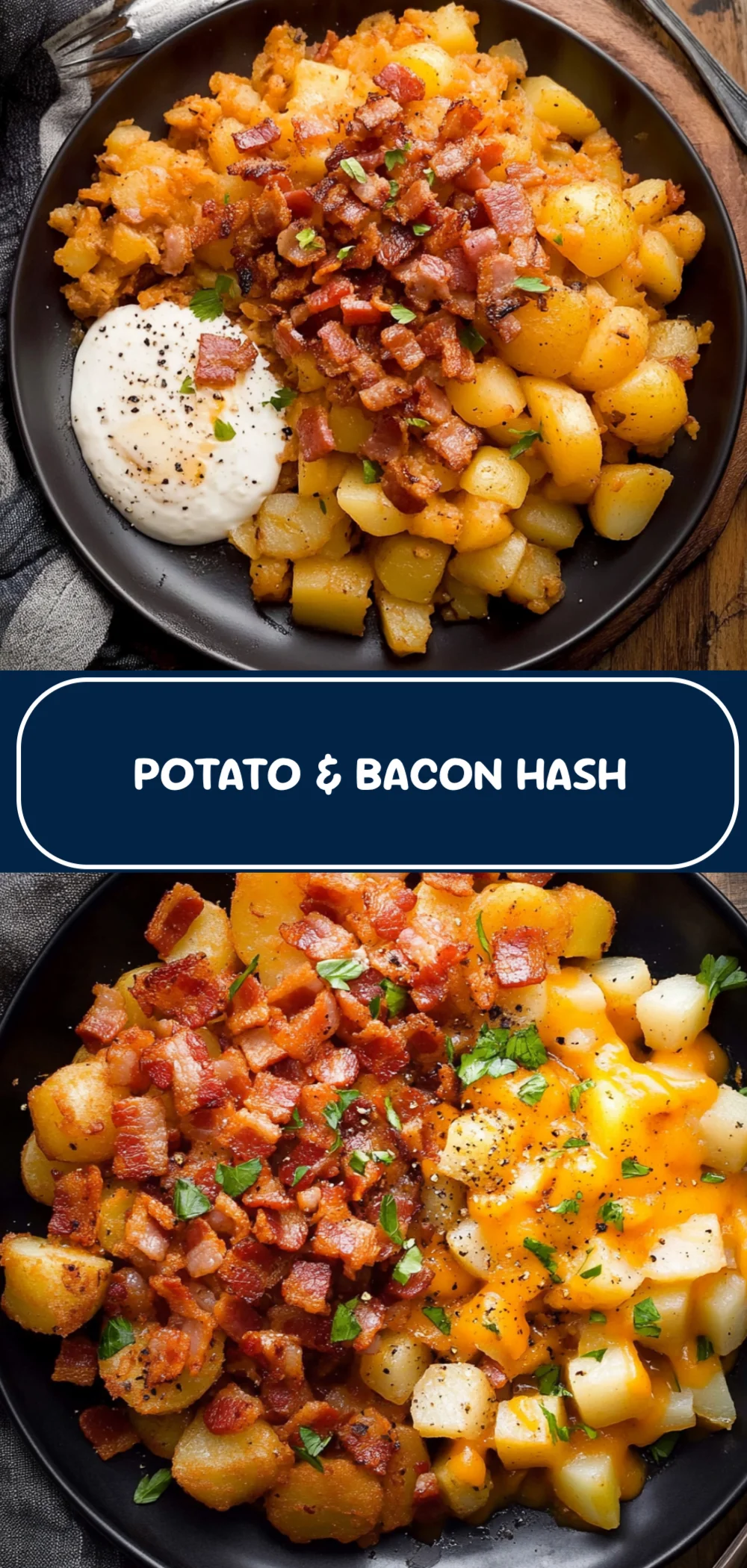 Irresistibly Easy Potato & Bacon Hash Recipe for Cozy Brunches and Comforting Meals!