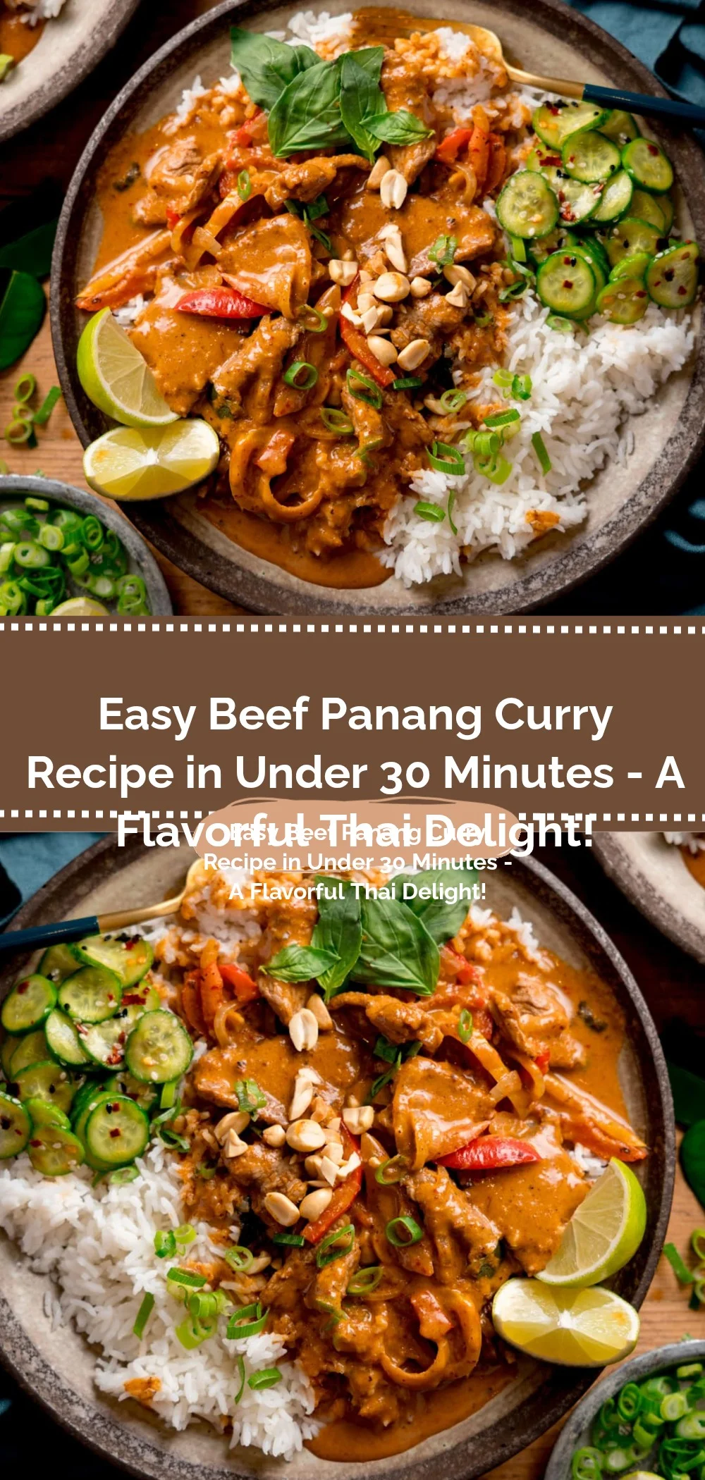 Deliciously Simple Beef Panang Curry Recipe