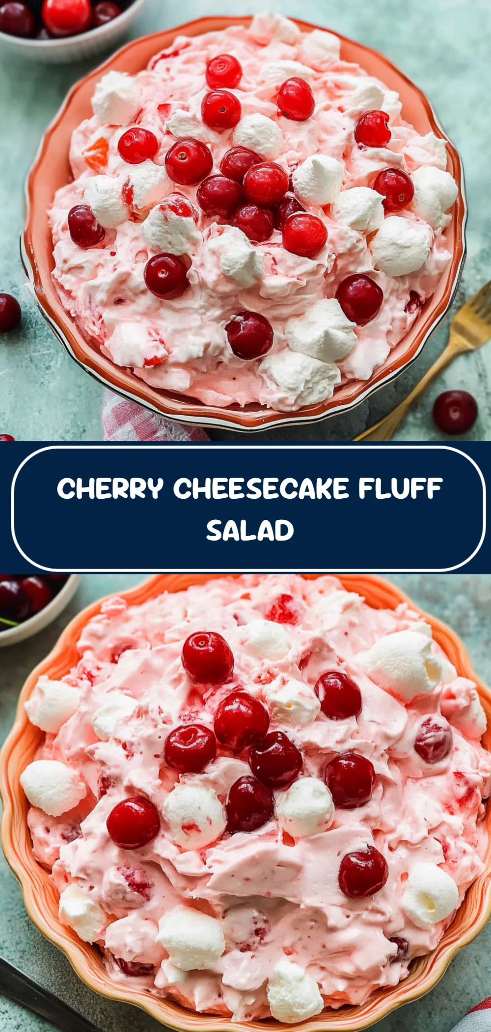 Delightful Cherry Cheesecake Fluff Salad Recipe You Need to Try Today!