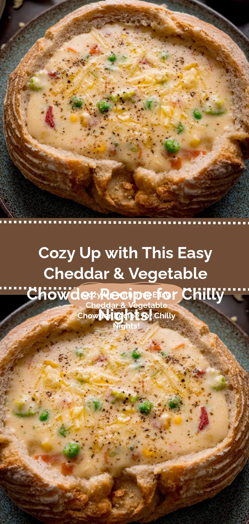 Easy Cheddar & Vegetable Chowder Recipe