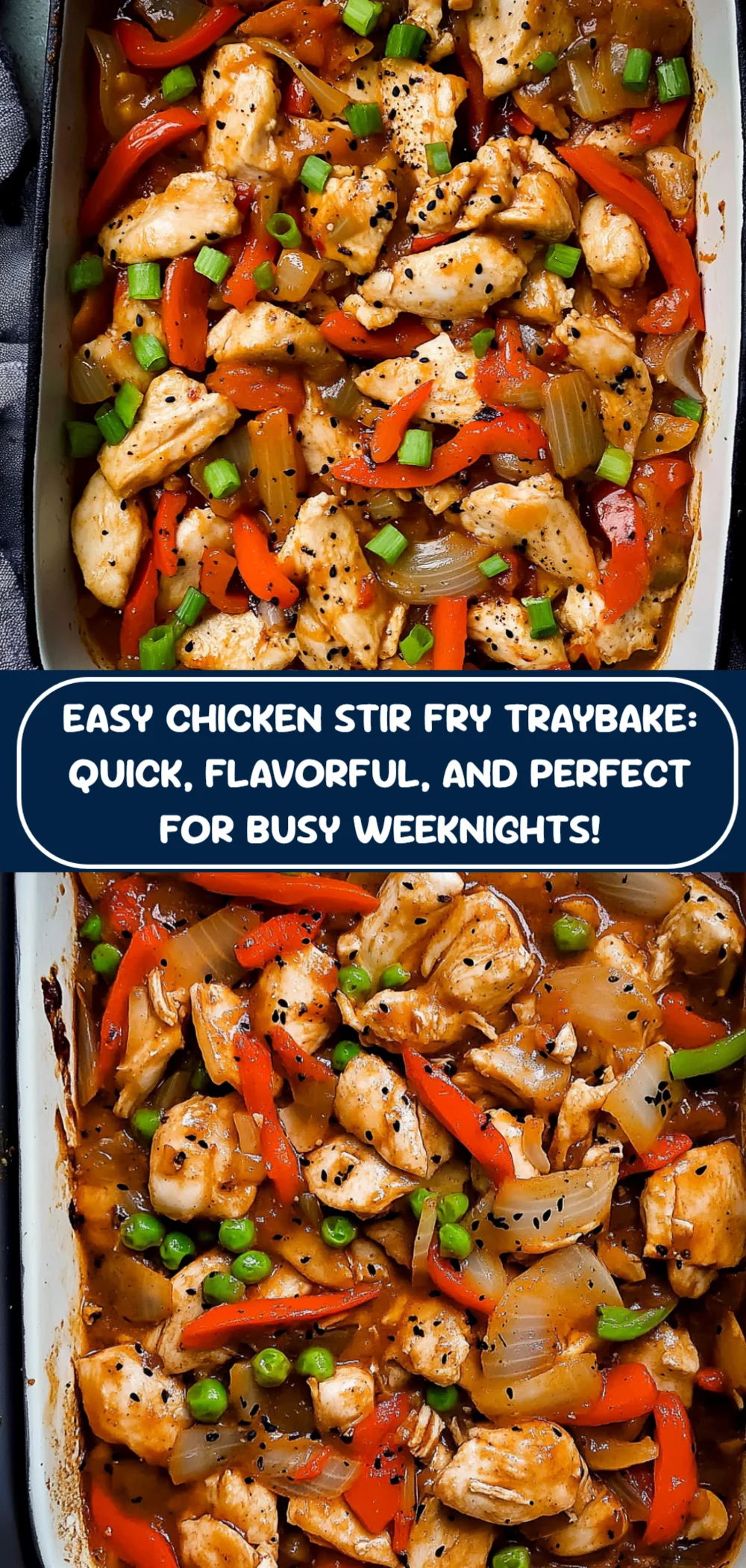 Easy Chicken Stir Fry Traybake: Quick, Flavorful, and Perfect for Busy Weeknights!