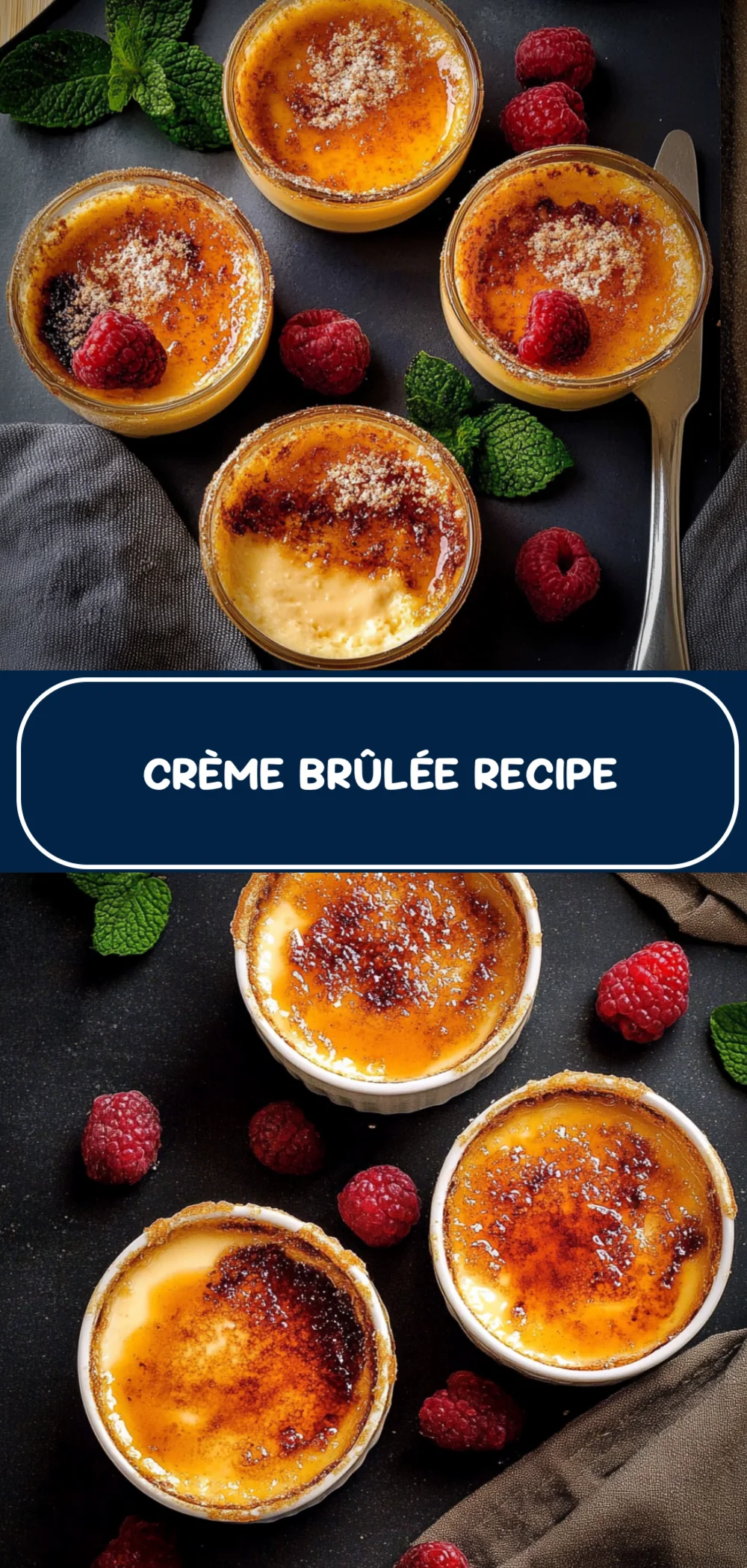 Indulge in the Sweet Simplicity of Crème Brûlée with This Easy Recipe!