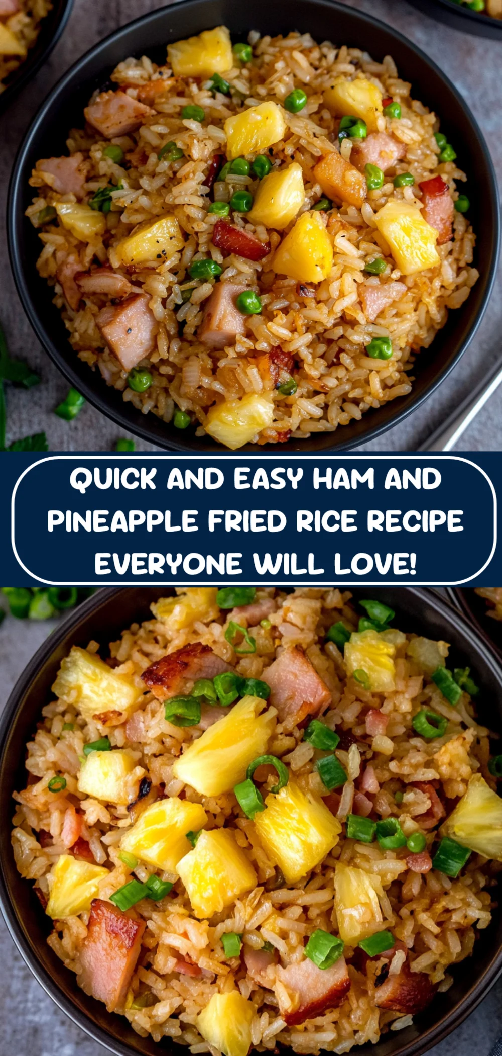 Quick and Easy Ham and Pineapple Fried Rice Recipe Everyone Will Love!