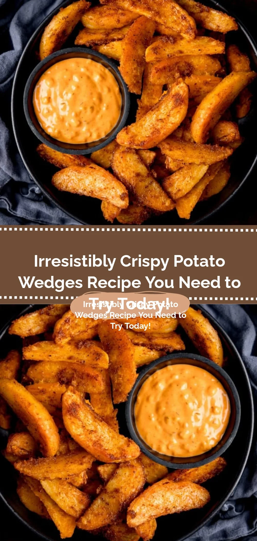 Irresistibly Crispy Potato Wedges Recipe