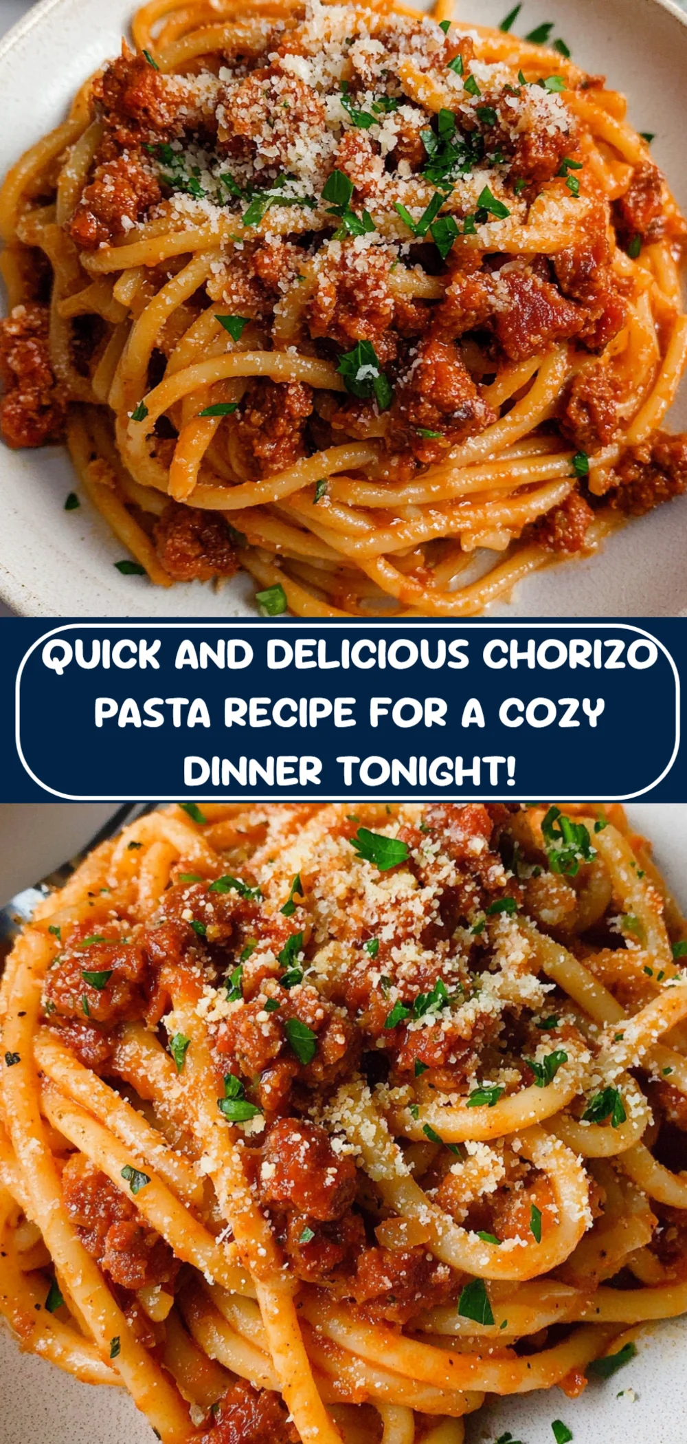 Quick and Delicious Chorizo Pasta Recipe for a Cozy Dinner Tonight!