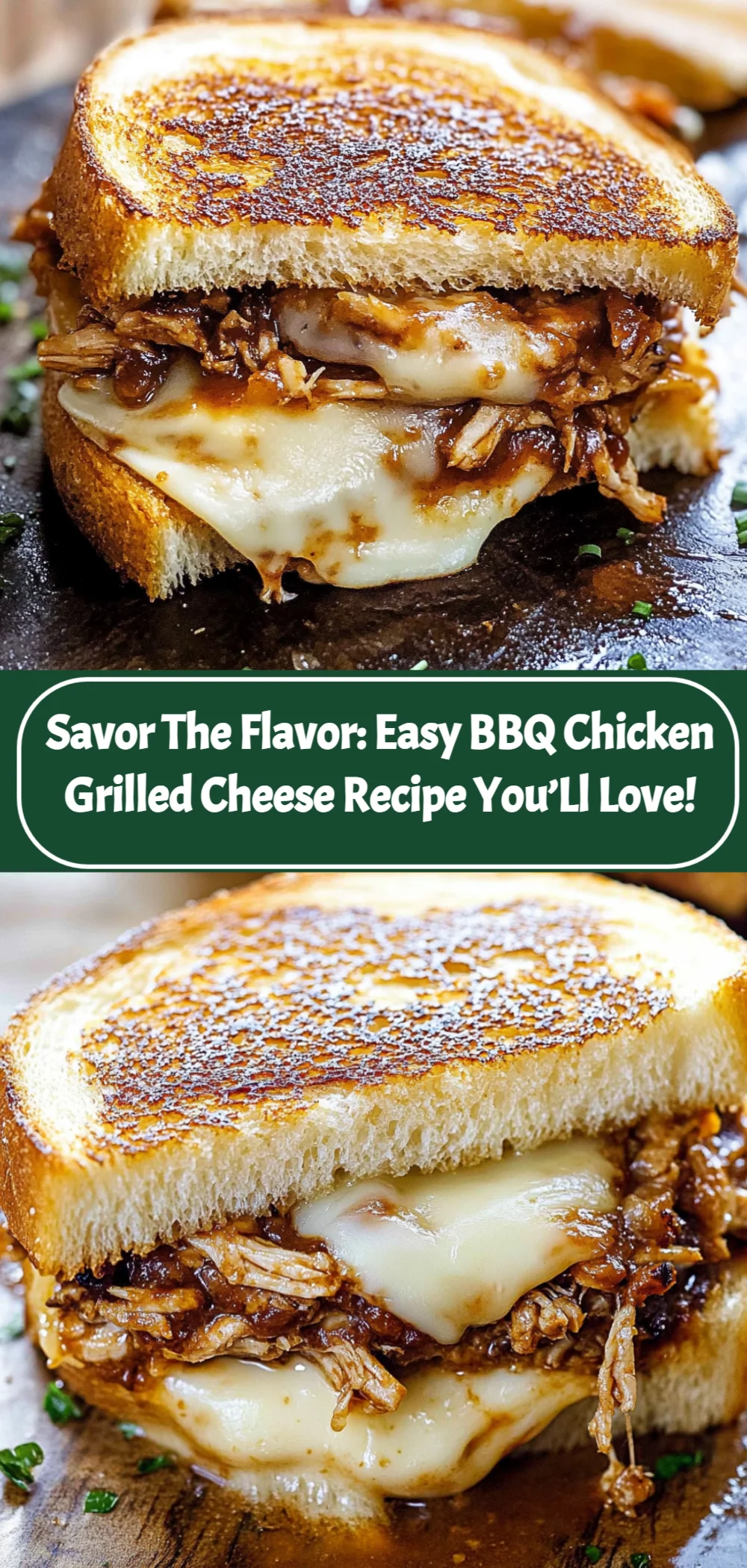 BBQ Chicken Grilled Cheese Recipe (Quick and Delicious!)