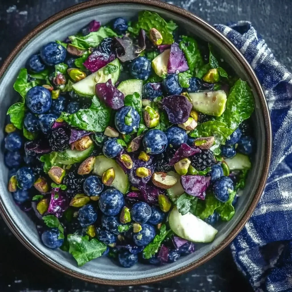 Blueberry Pistachio Spring Salad Recipe (Refreshing and Easy to Make!)