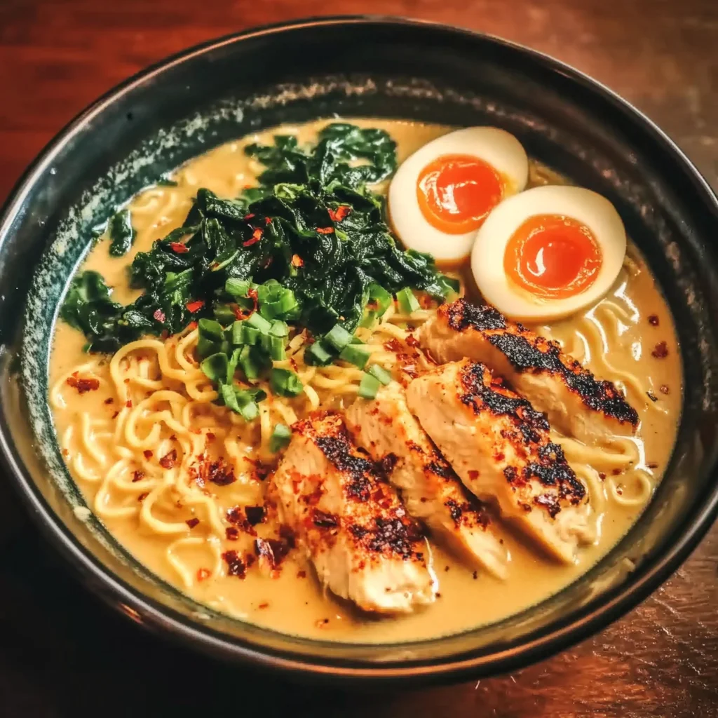 Creamy Garlic Chicken Ramen Recipe (Quick and Comforting!)