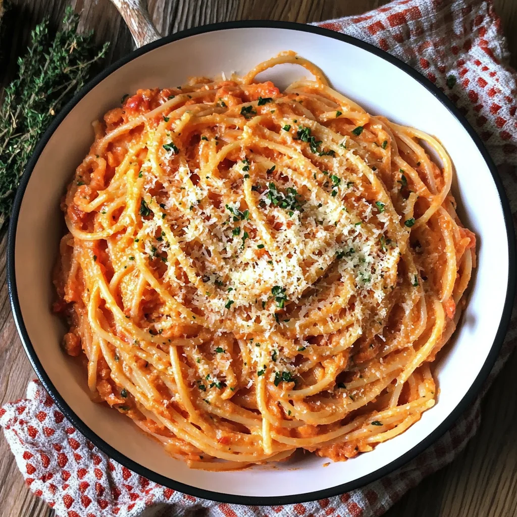 Creamy Tomato Garlic Pasta Recipe (Quick and Delicious!)