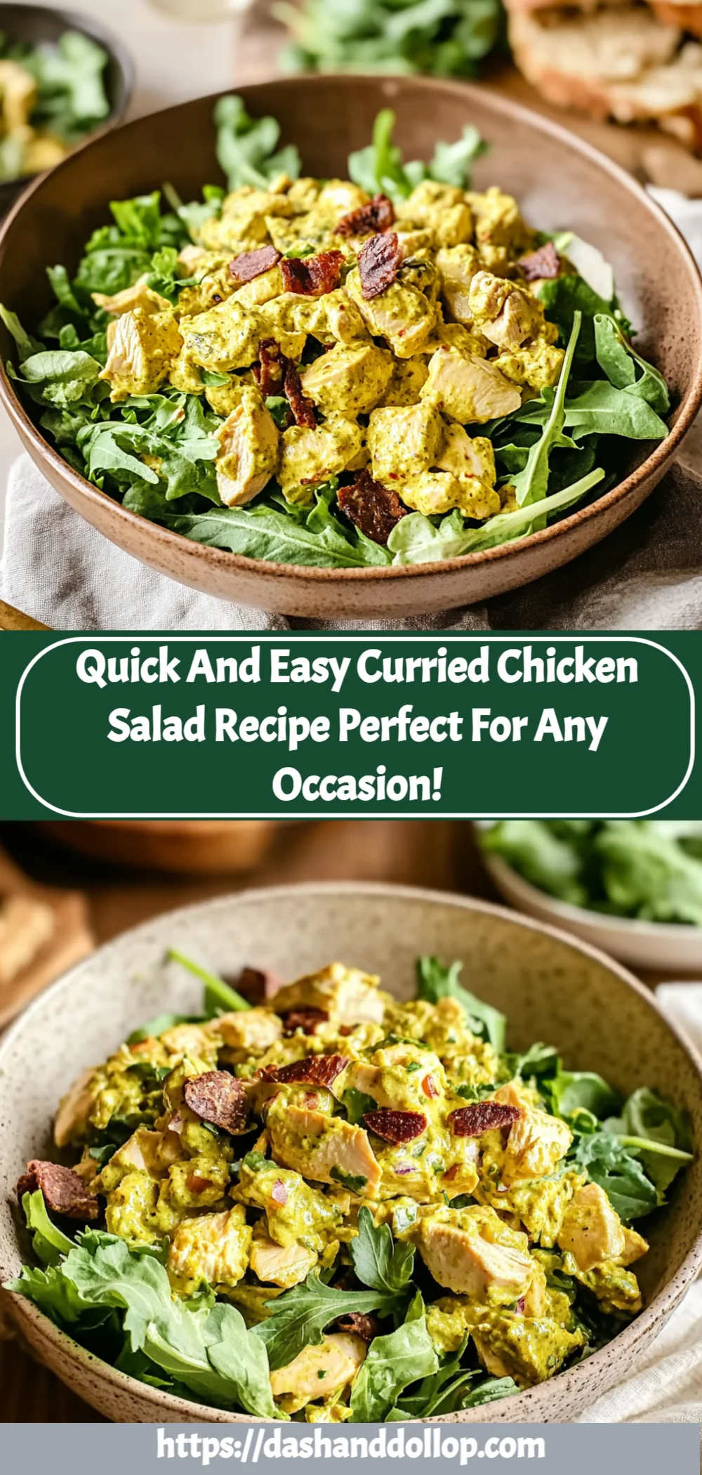 Curried Chicken Salad Recipe (Quick and Easy!)