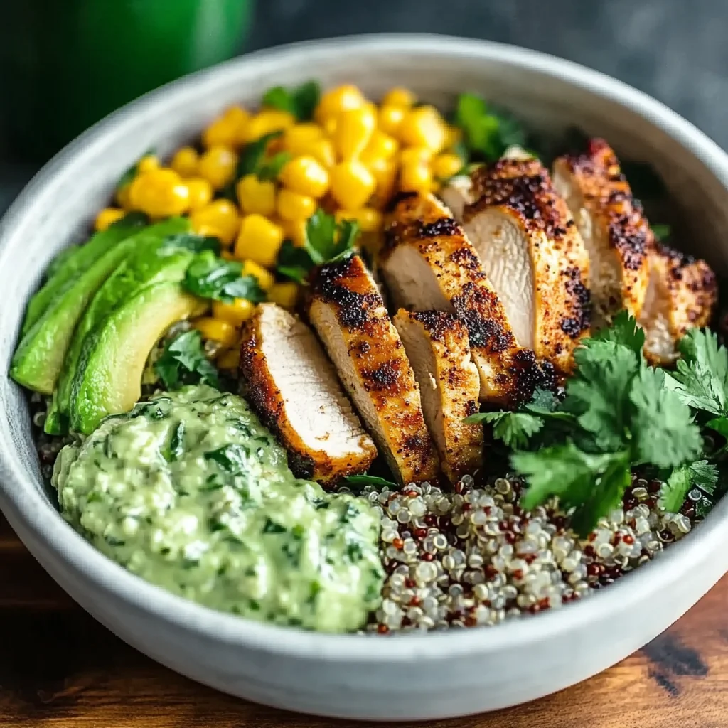 Delicious Peruvian Chicken, Avocado & Quinoa Salad Recipe