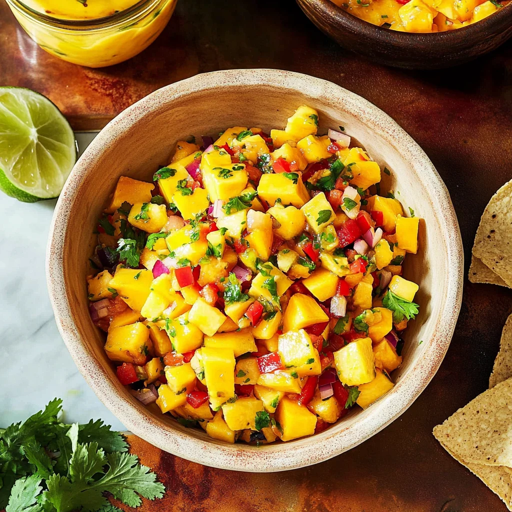 Easy Mango Salsa Recipe