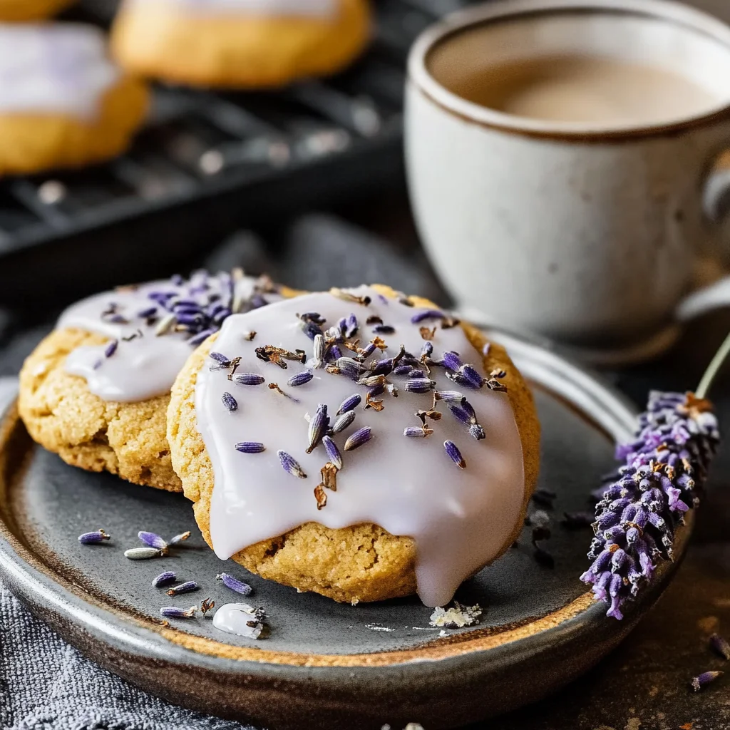 Heavenly Honey Lavender Latte Cookies Recipe