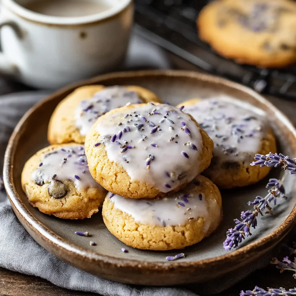 Heavenly Honey Lavender Latte Cookies Recipe