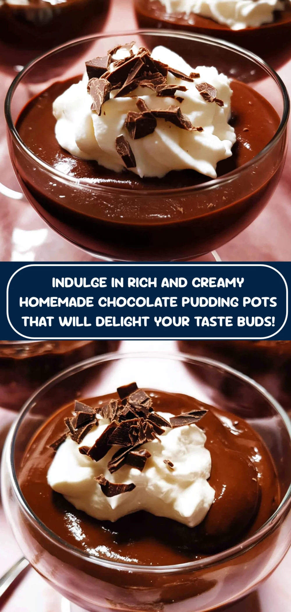 Indulge in Rich and Creamy Homemade Chocolate Pudding Pots That Will Delight Your Taste Buds!