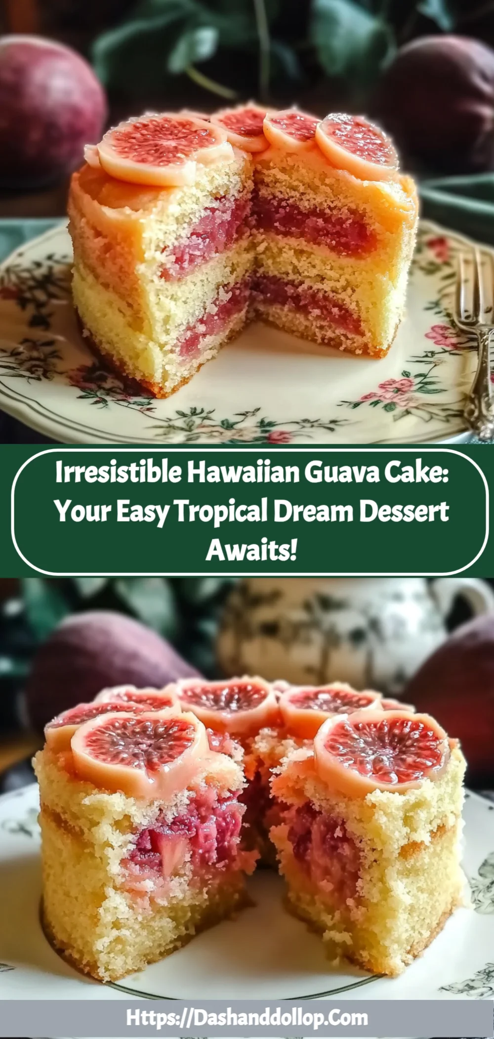 Irresistible Hawaiian Guava Cake Recipe