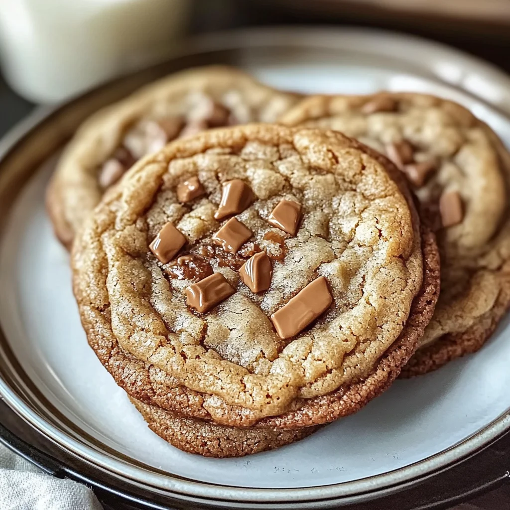 Brown Butter Coffee Toffee Cookies Recipe