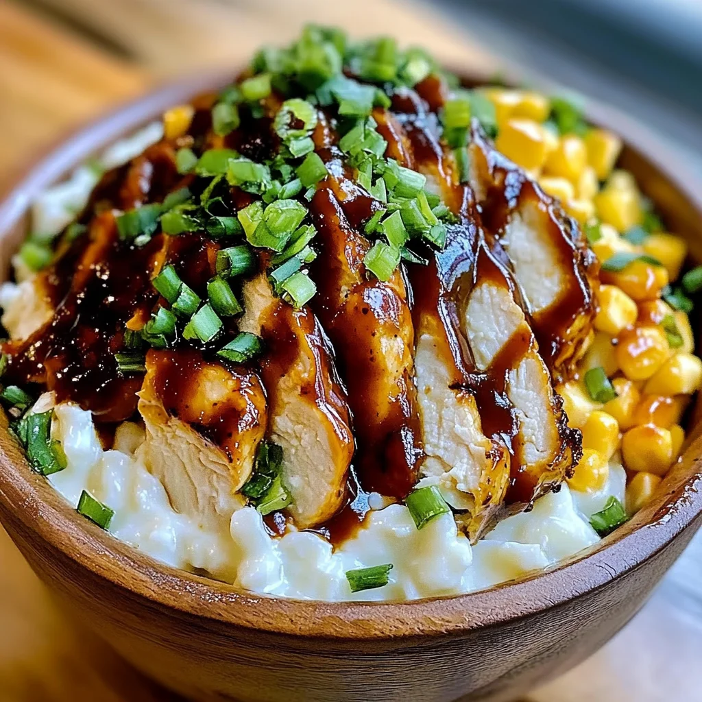 BBQ Chicken Cottage Cheese Bowl Recipe (Meal Prep Delight!)