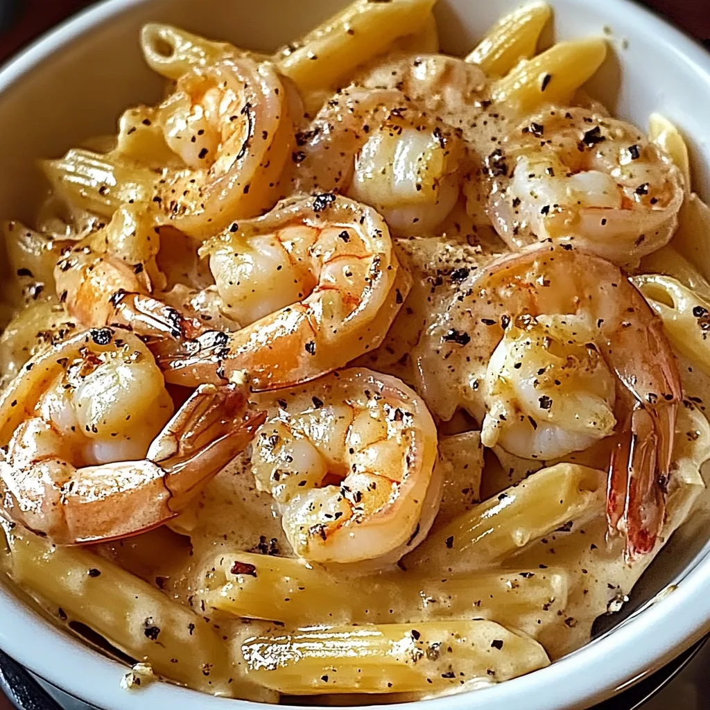 Creamy Garlic Parmesan Shrimp Pasta Recipe (30 Minutes!)