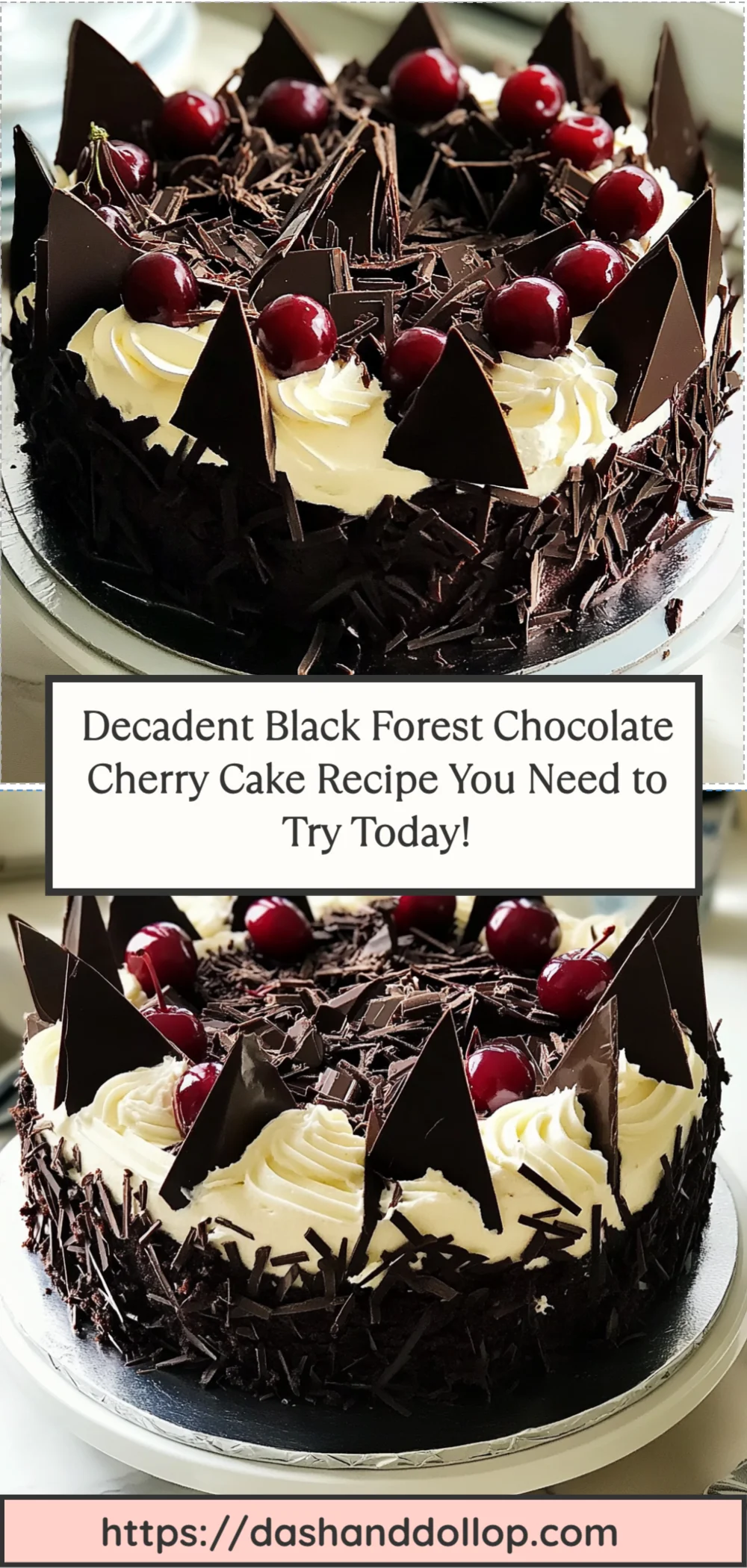 Decadent Black Forest Chocolate Cherry Cake Recipe You Need to Try Today!