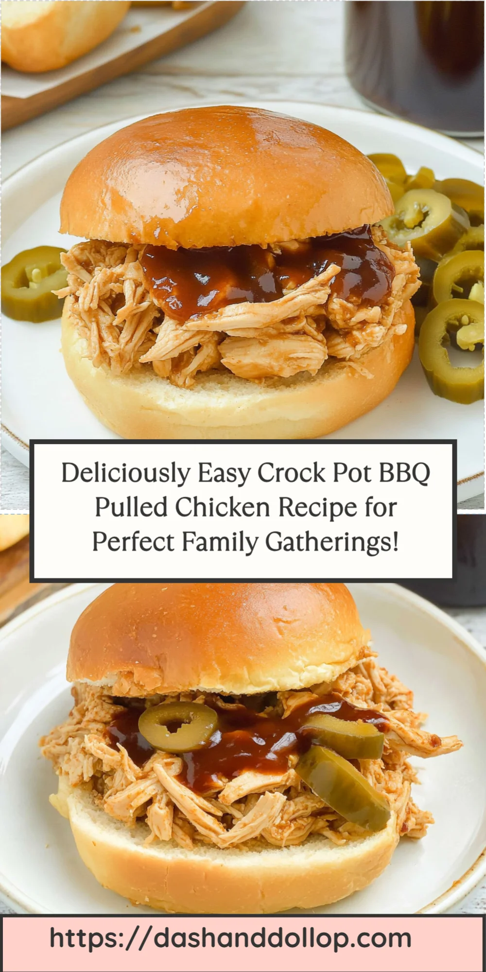 Deliciously Easy Crock Pot BBQ Pulled Chicken Recipe for Perfect Family Gatherings!