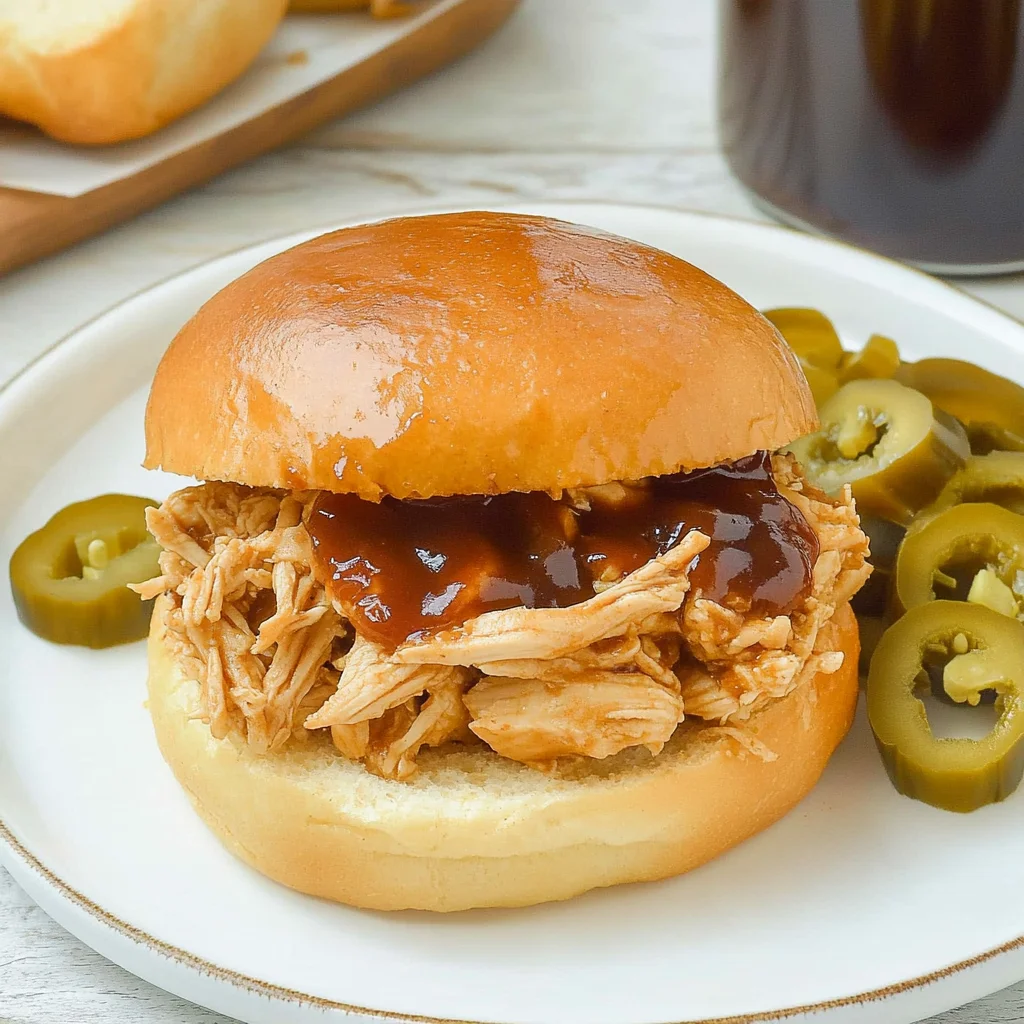 Deliciously Easy Crock Pot BBQ Pulled Chicken Recipe