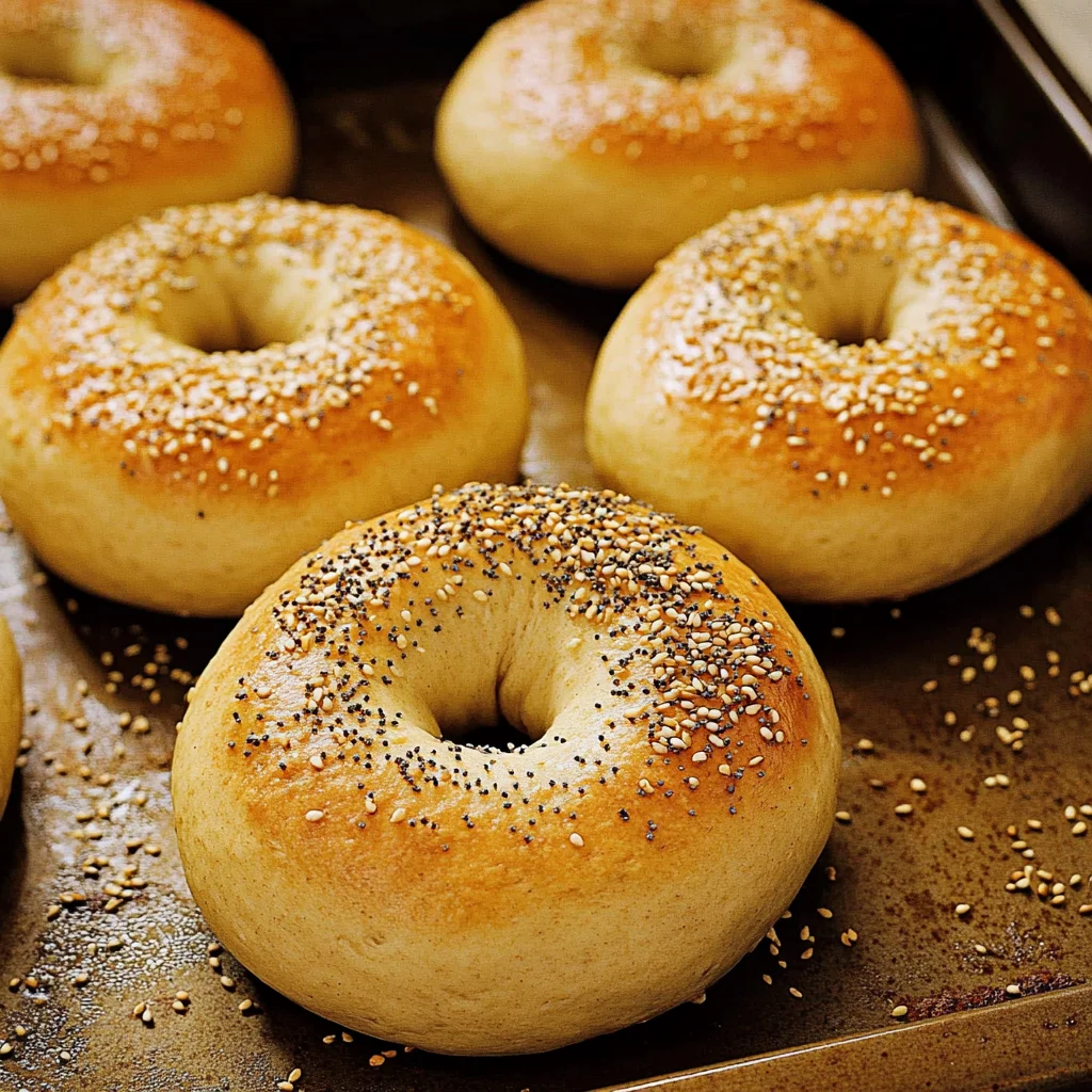 Deliciously Easy Sourdough Bagels Recipe