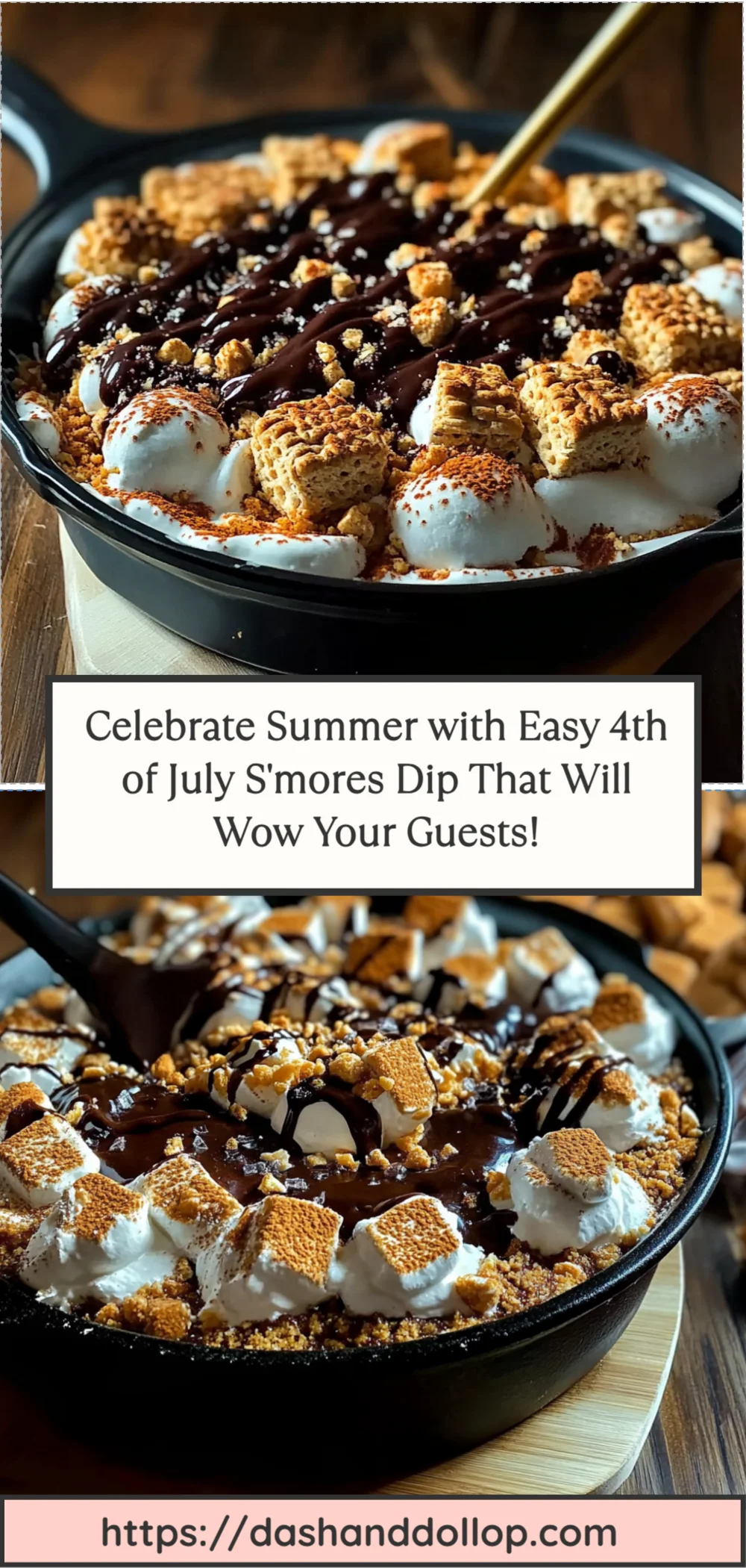 Celebrate Summer with Easy 4th of July S'mores Dip That Will Wow Your Guests!