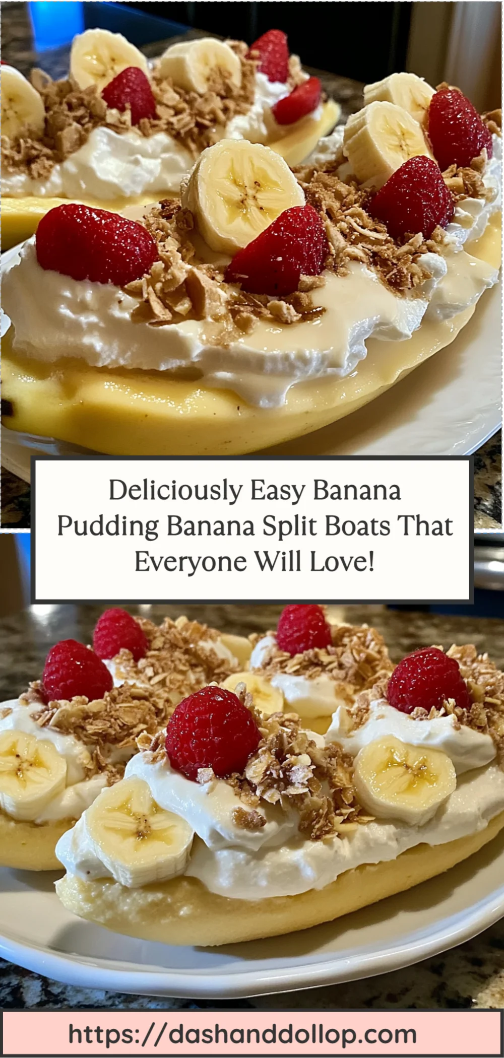Deliciously Easy Banana Pudding Banana Split Boats That Everyone Will Love!