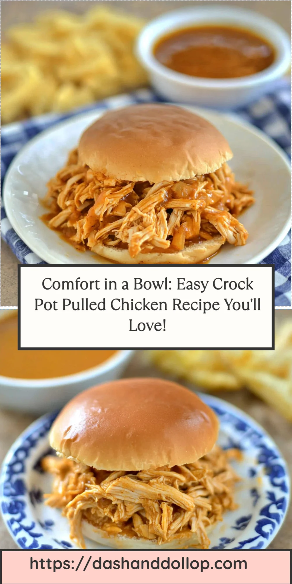 Comfort in a Bowl: Easy Crock Pot Pulled Chicken Recipe You'll Love!