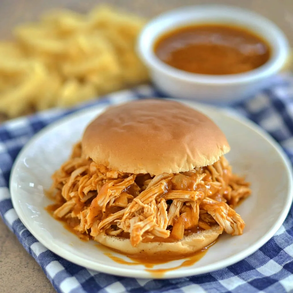 Easy Crock Pot Pulled Chicken Recipe