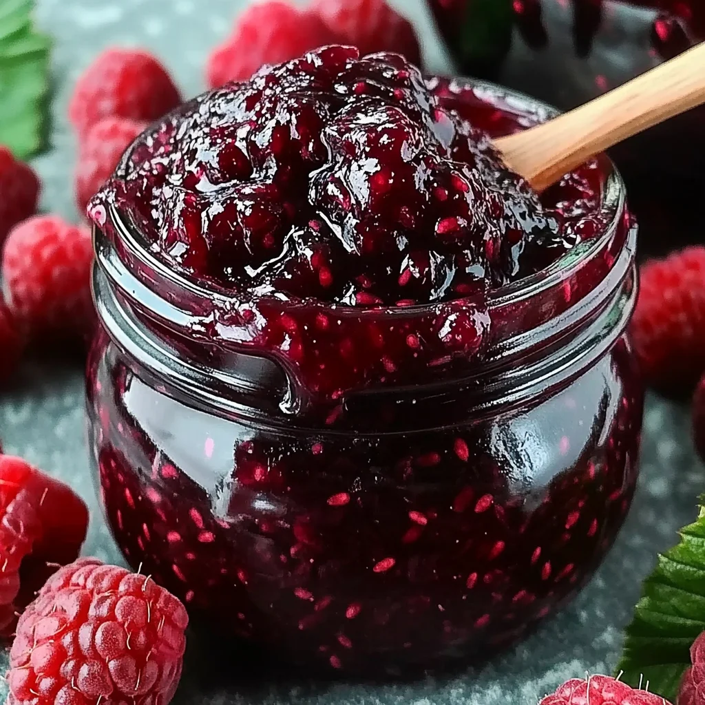 Easy No Pectin Black Raspberry Jam Recipe