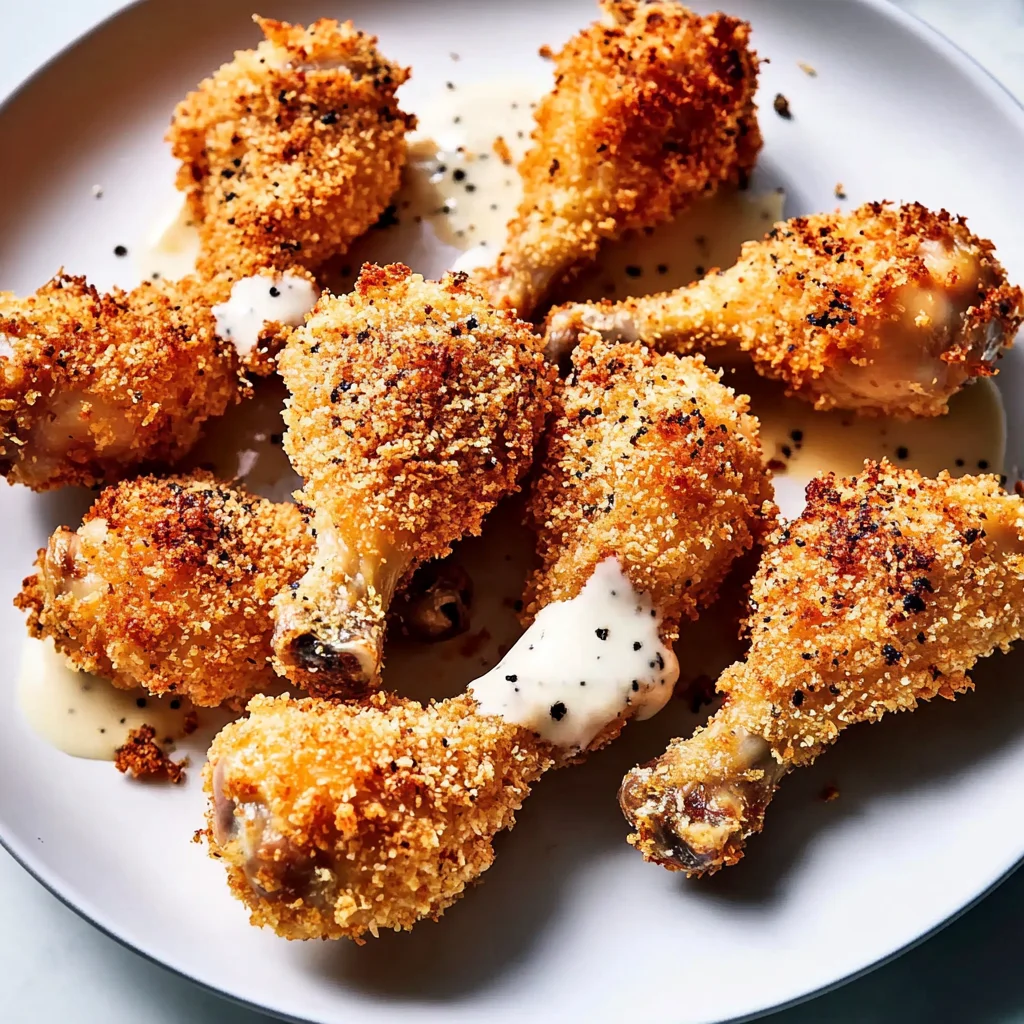 Easy Oven Fried Chicken Drumsticks Recipe (Best Panko!)