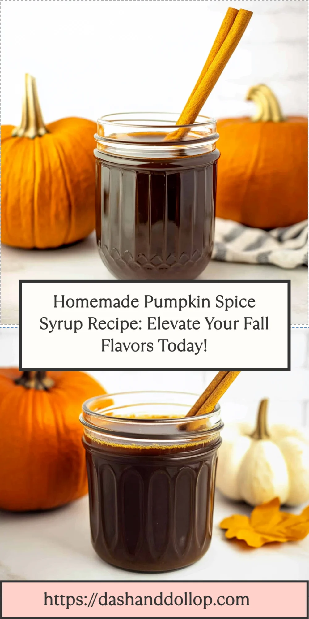 Homemade Pumpkin Spice Syrup Recipe: Elevate Your Fall Flavors Today!
