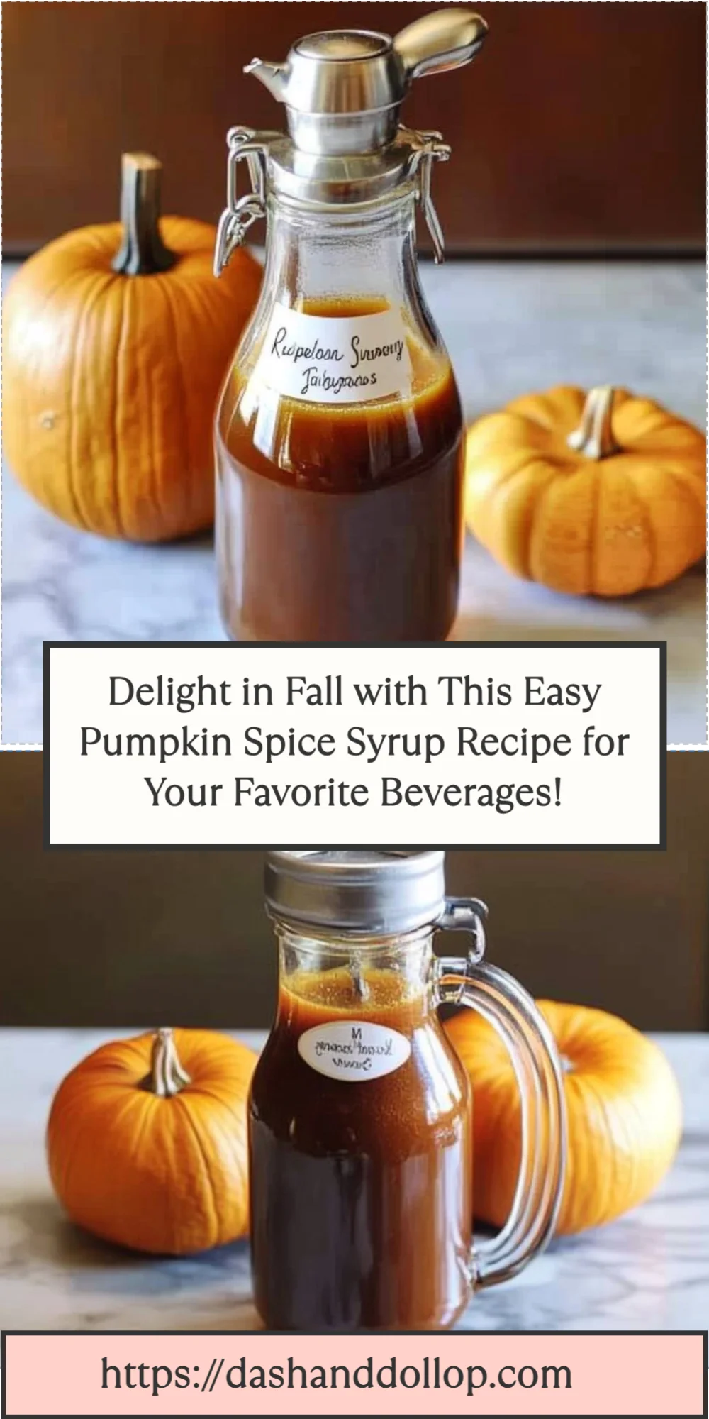 Delight in Fall with This Easy Pumpkin Spice Syrup Recipe for Your Favorite Beverages!