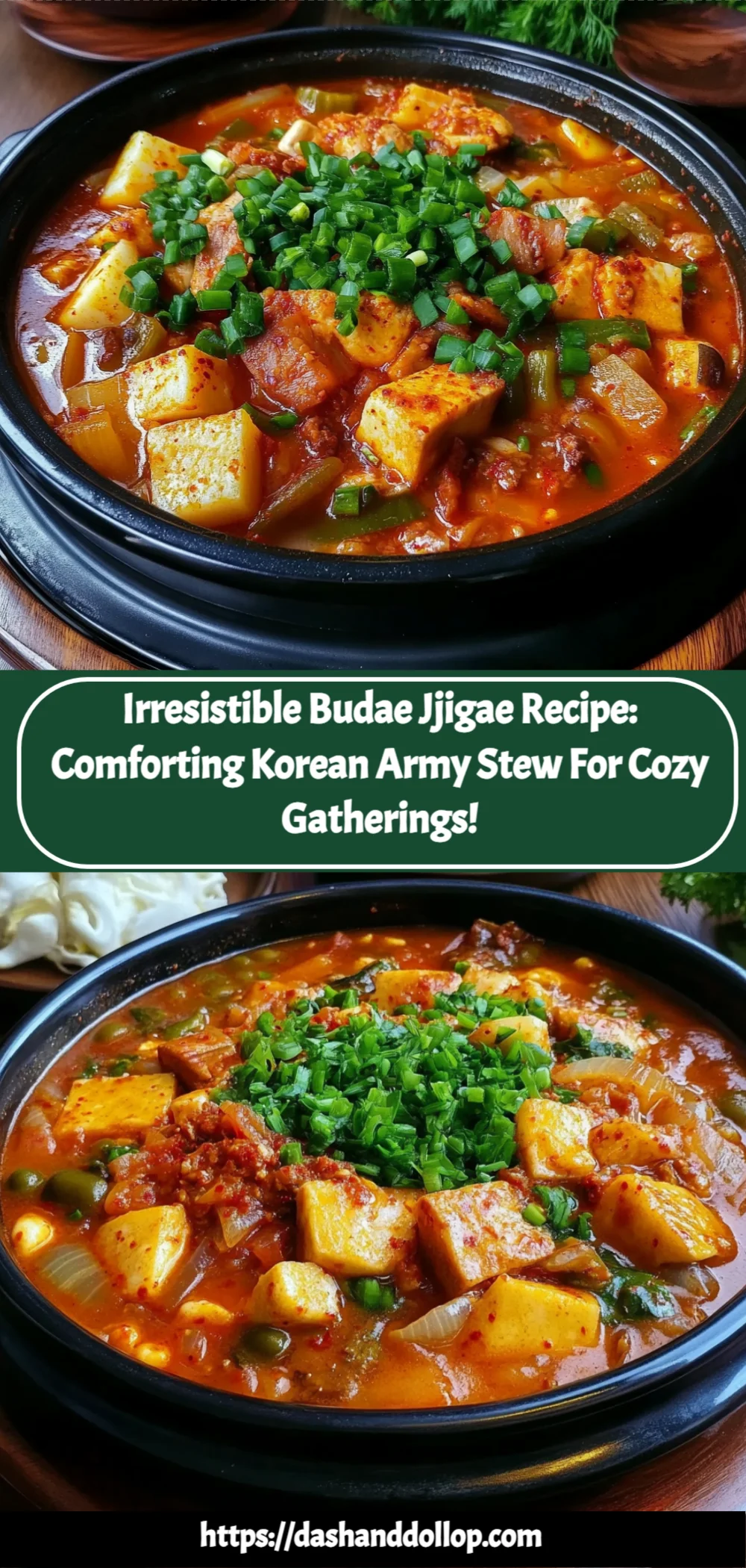 Irresistible Budae Jjigae Recipe: Comforting Korean Army Stew for Cozy Gatherings!