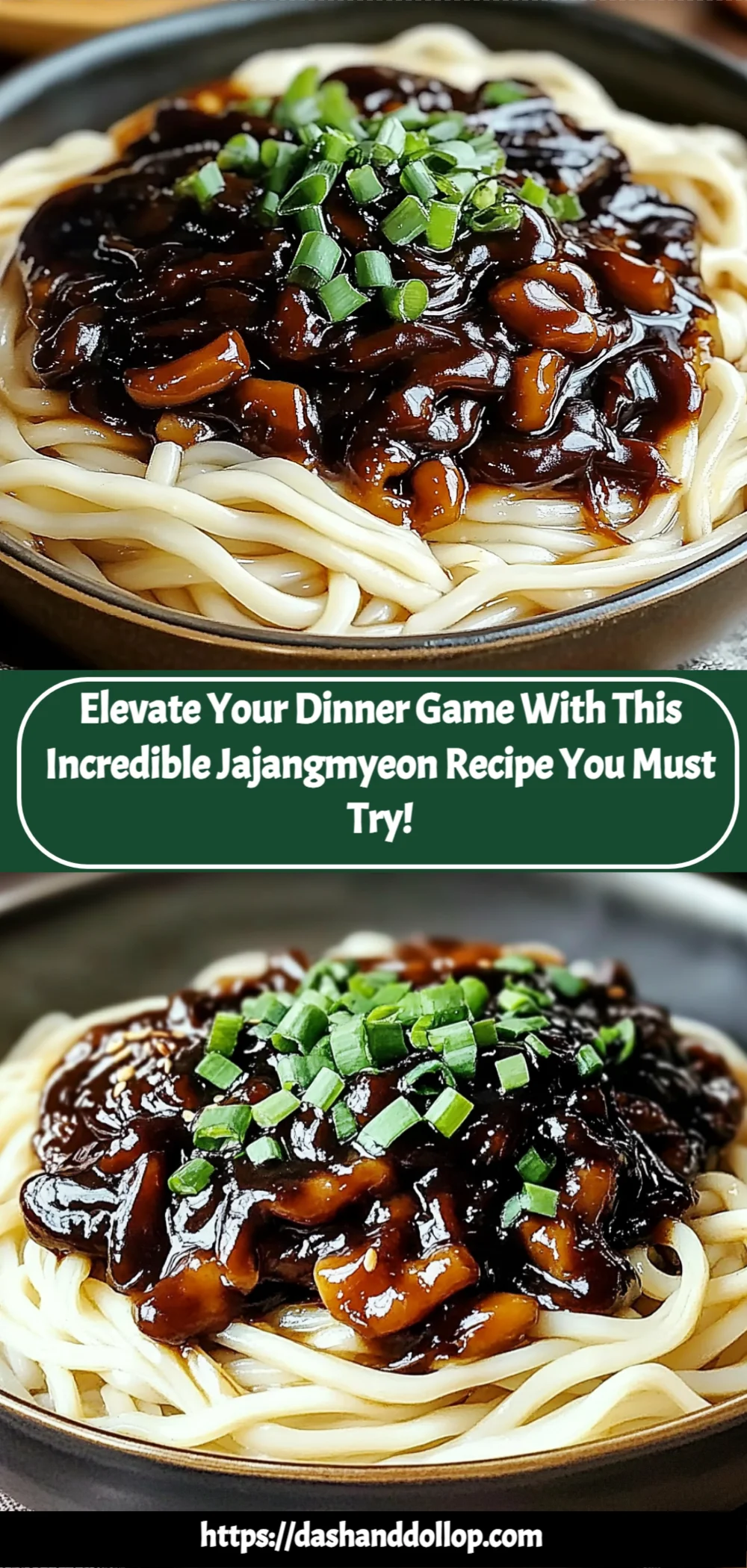 Elevate Your Dinner Game with This Incredible Jajangmyeon Recipe You Must Try!