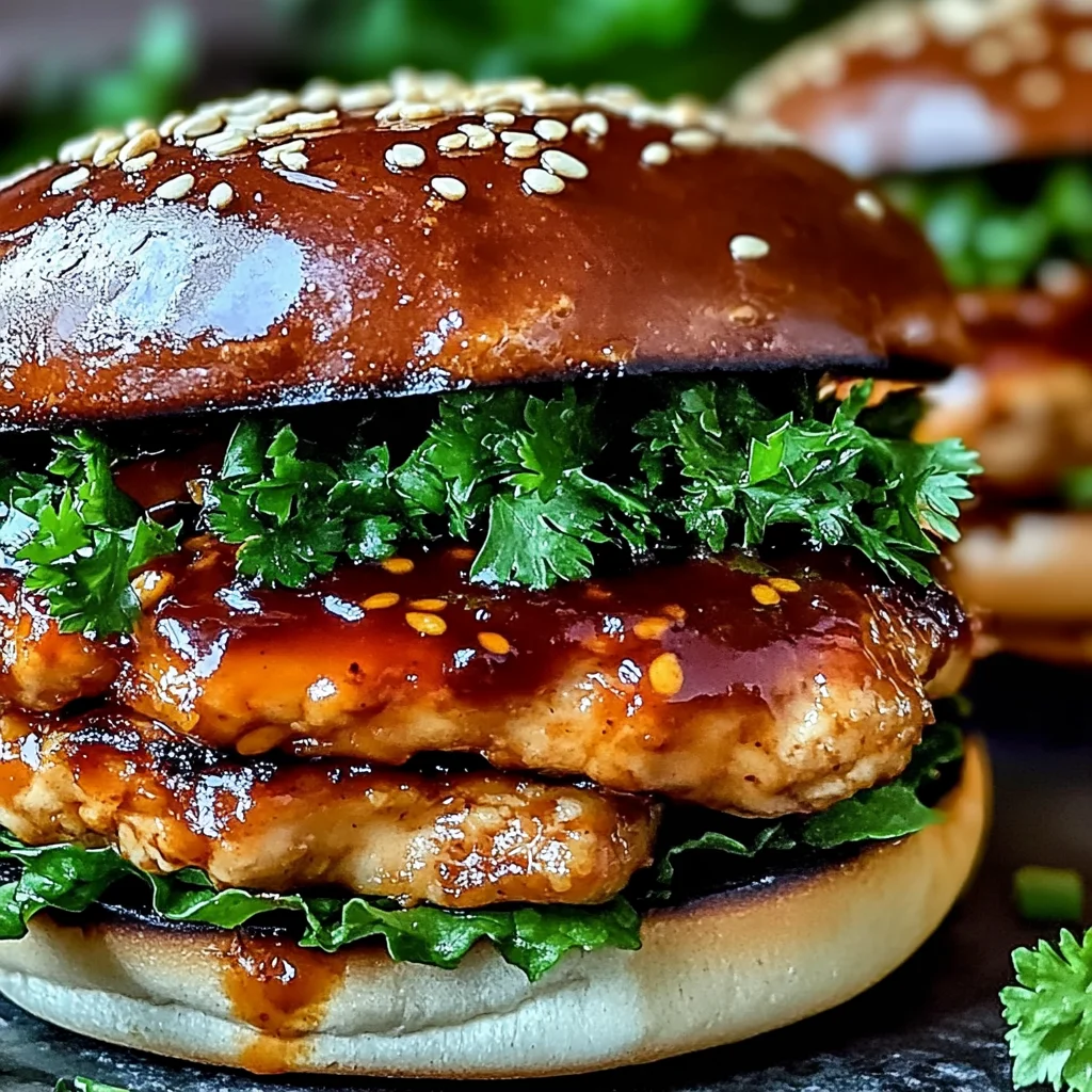 Irresistible Gochujang Chicken Burger Recipe for Summer Grilling