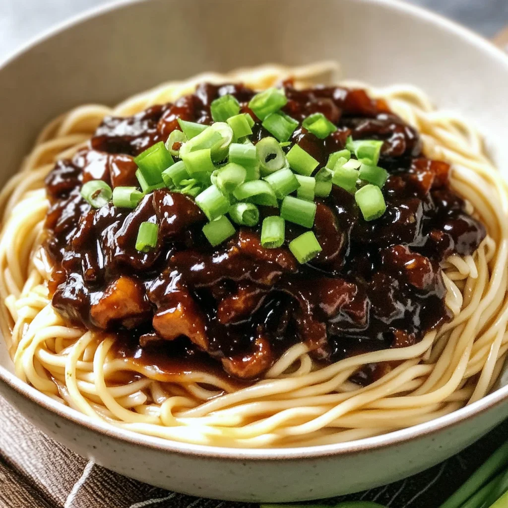 Irresistible Jajangmyeon Recipe: A Cozy Taste of Home