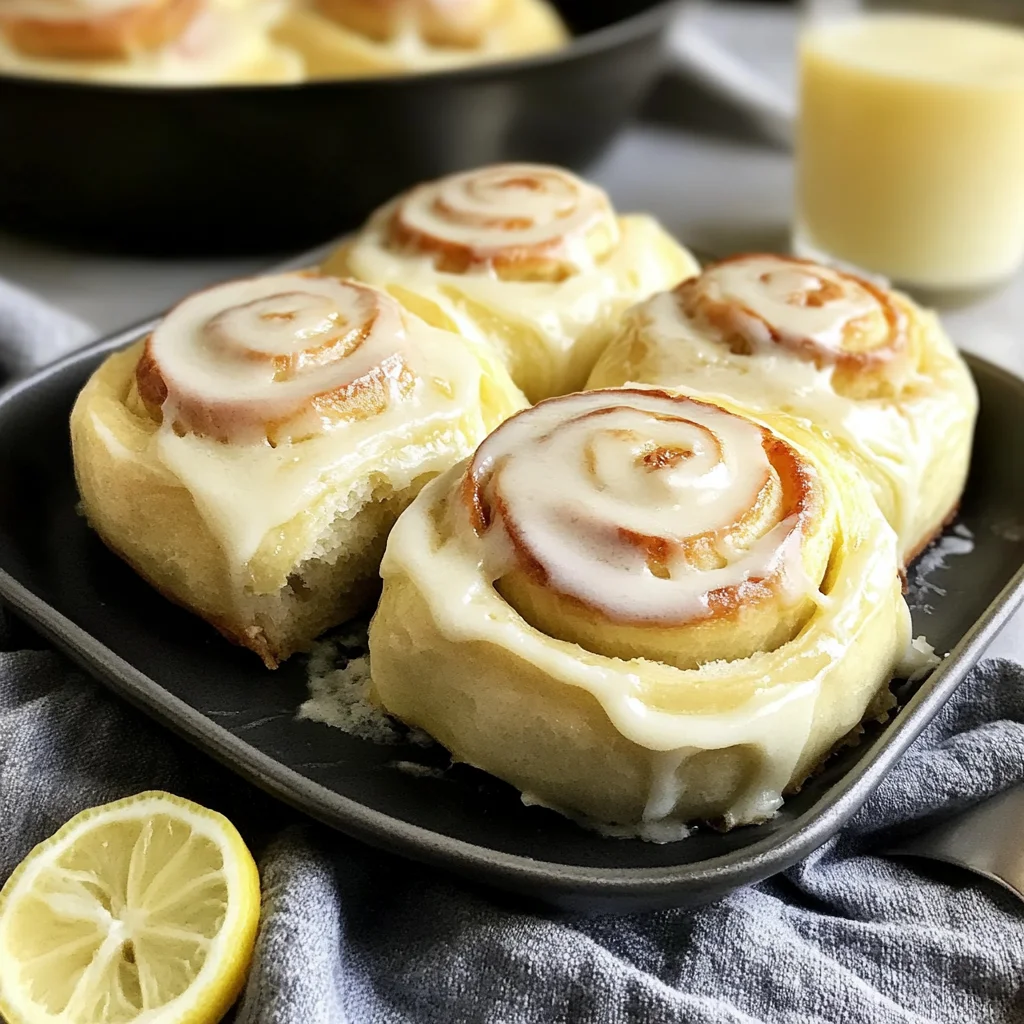 Irresistible Lemon Sweet Rolls Recipe That Will Brighten Your Day!