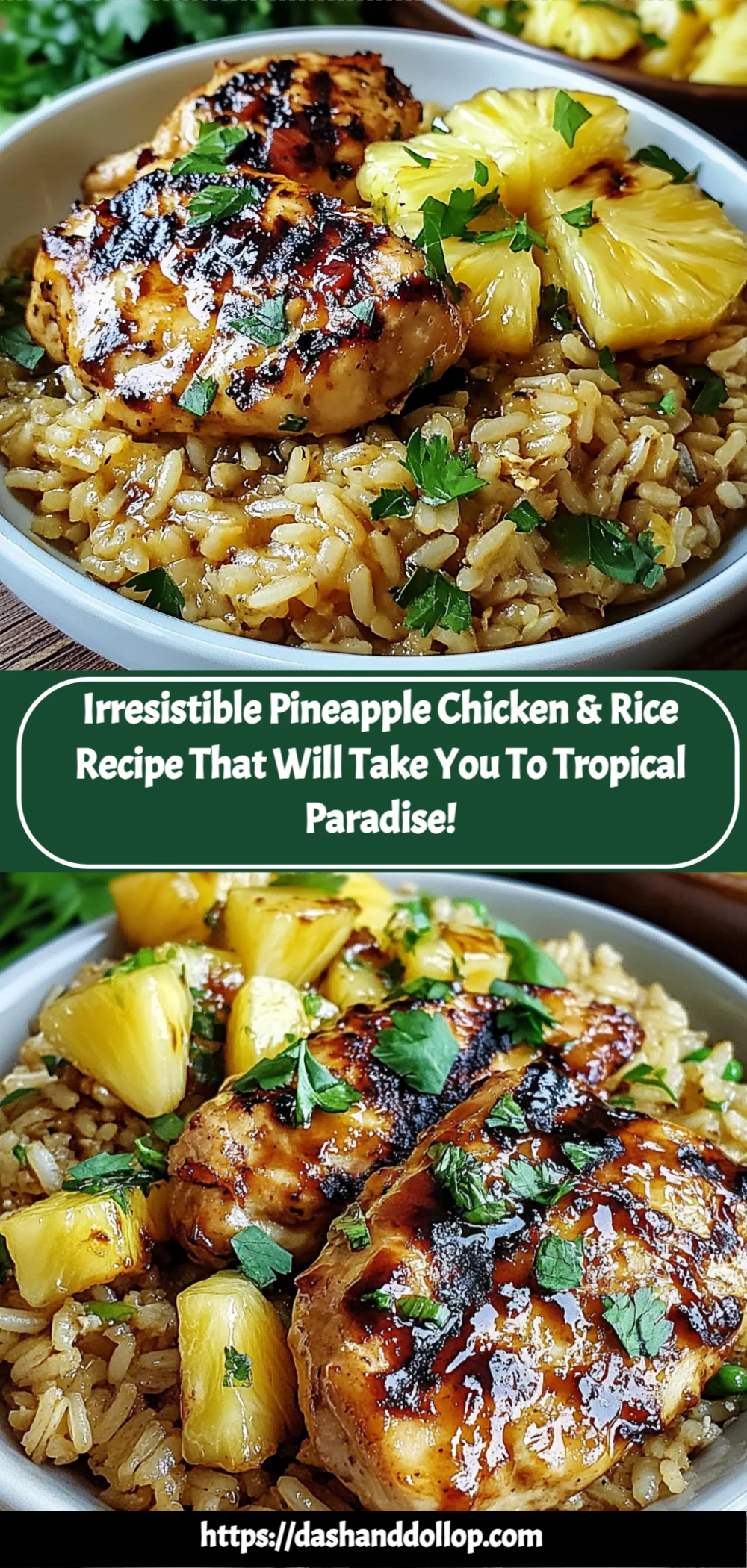 Irresistible Pineapple Chicken & Rice Recipe That Will Take You to Tropical Paradise!