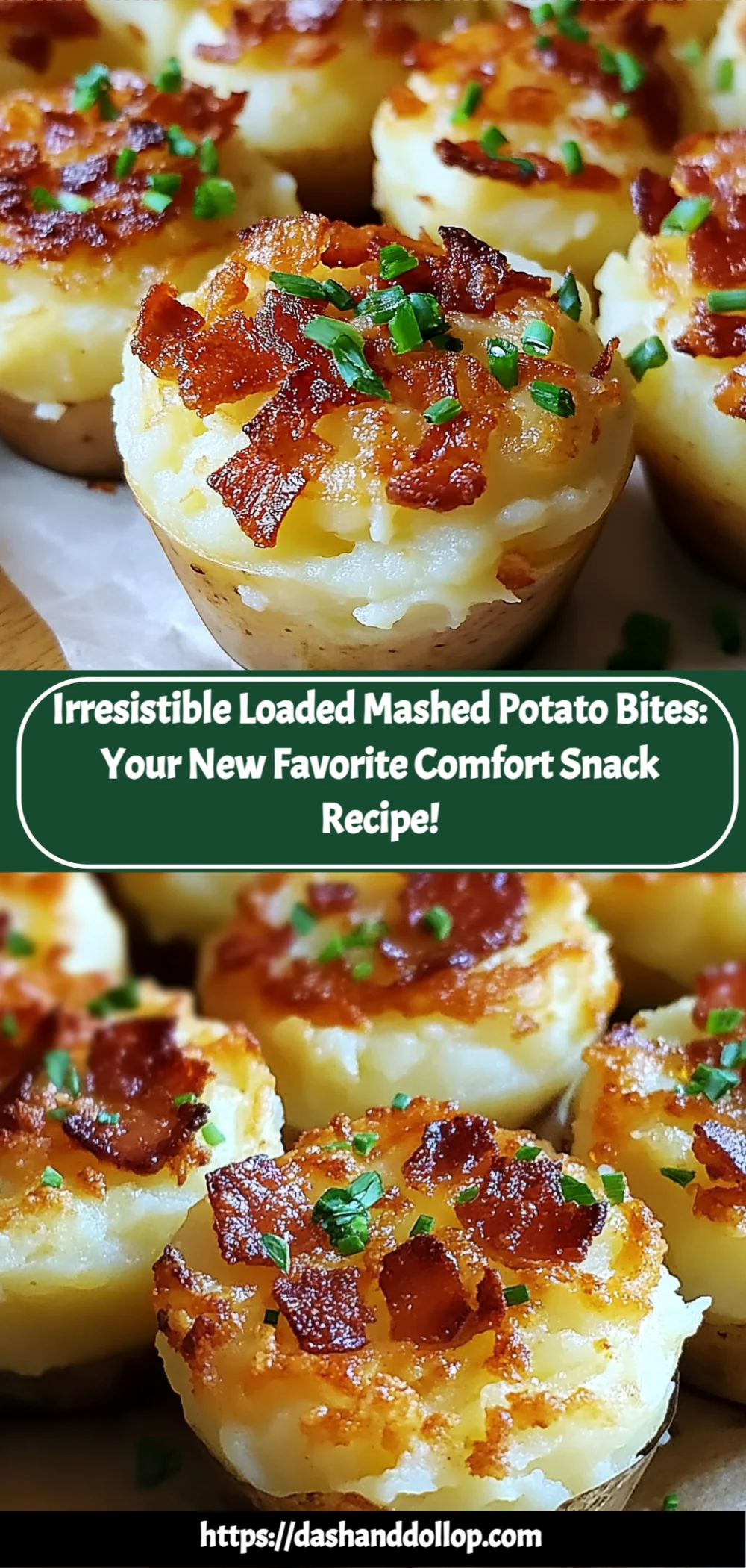 Irresistible Loaded Mashed Potato Bites: Your New Favorite Comfort Snack Recipe!