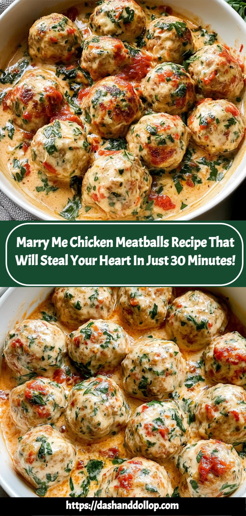 Marry Me Chicken Meatballs Recipe That Will Steal Your Heart in Just 30 Minutes!
