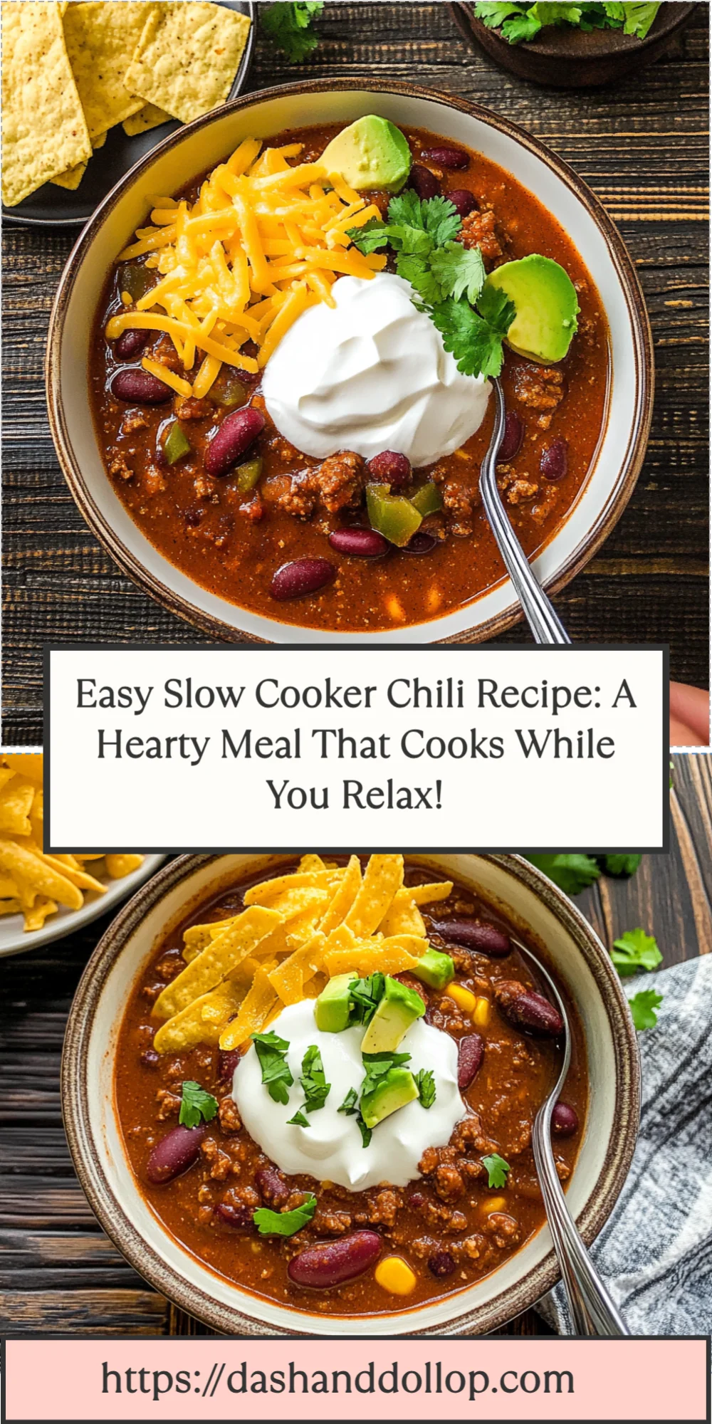 Easy Slow Cooker Chili Recipe: A Hearty Meal That Cooks While You Relax!