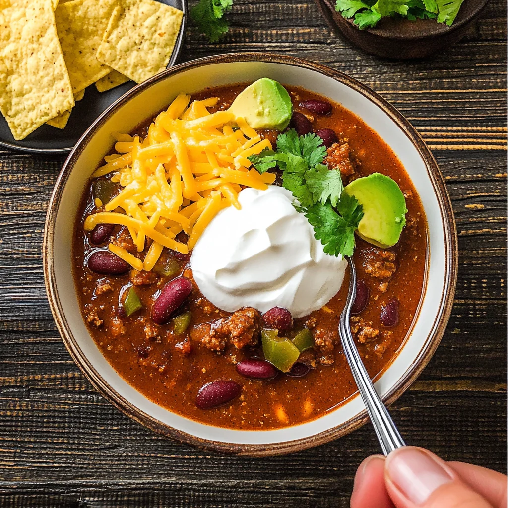 Slow Cooker Chili Recipe (Easy and Flavorful!)