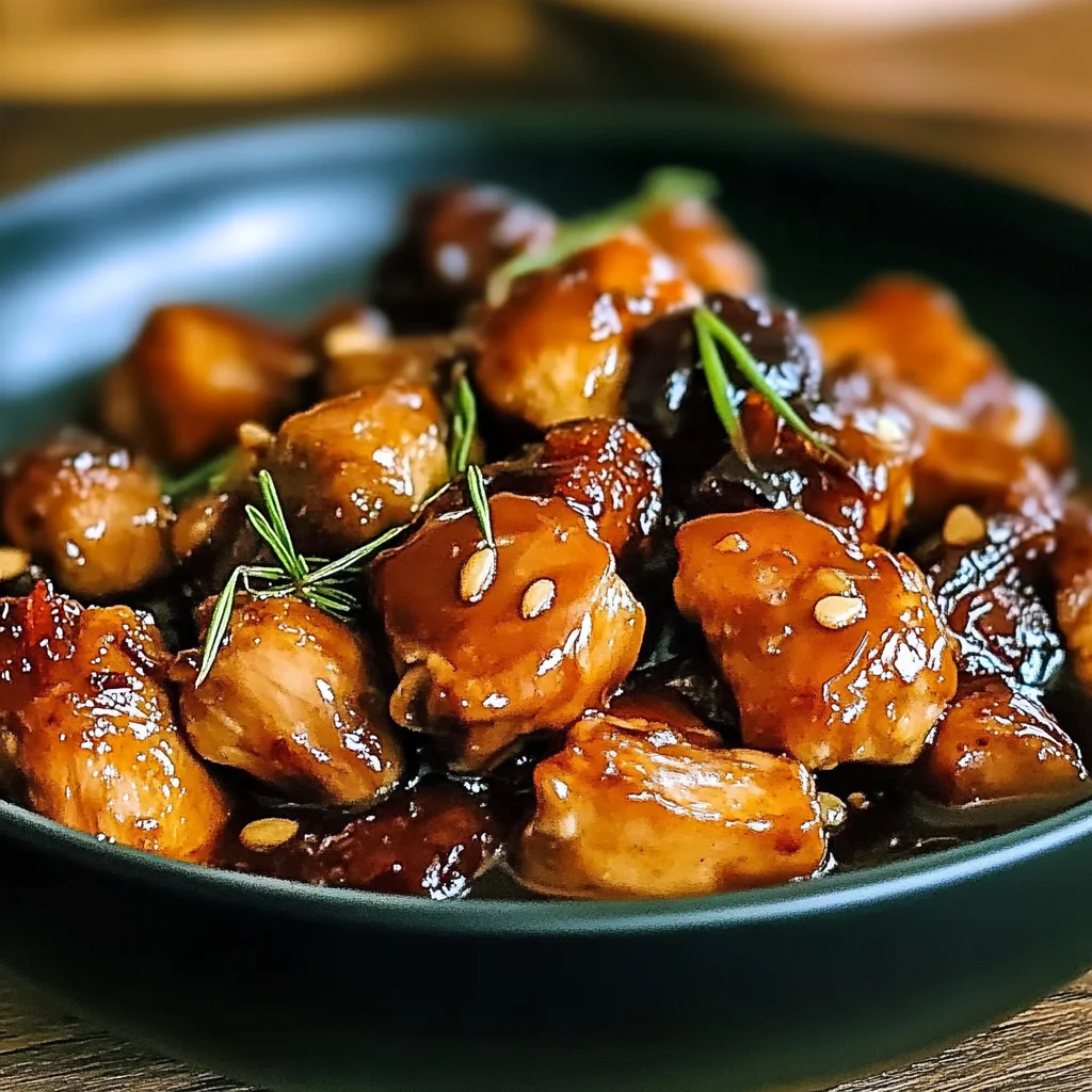 Slow Cooker Honey Garlic Chicken Thighs Recipe for Cozy Dinners